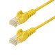 STARTECH.COM - StarTech.com Cable de Red Ethernet CAT6 Delgado sin Enganches Amarillo
